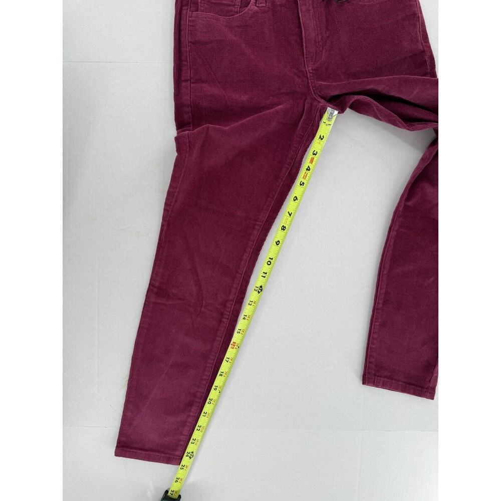 Cosmic Blue Love Jeans Women’s Size 27 Petite Corduroy Magenta Pink Skinny NWT​​ - Picture 15 of 16